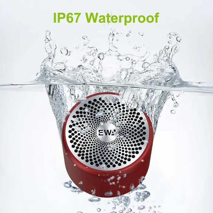EWA – étui de voyage A106 Pro, haut-parleur Bluetooth Portable avec radiateur de basses personnalisé