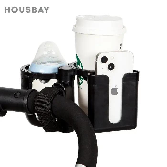 Porte-gobelet de poussette Support de téléphone bouteille de lait porte-gobelet de boisson Conversio