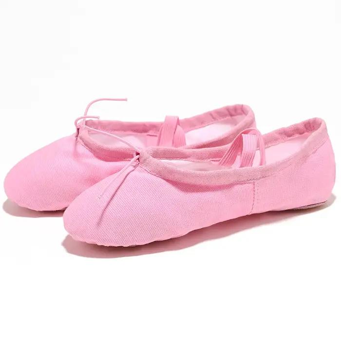 Filles enfants chaussures à Pointe pantoufles de danse haute qualité ballerine pratique chaussures d