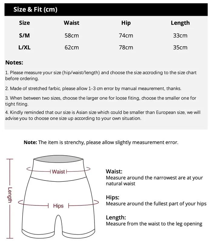 Short de yoga taille haute femme - Collants fitness étirés pour gymnastique