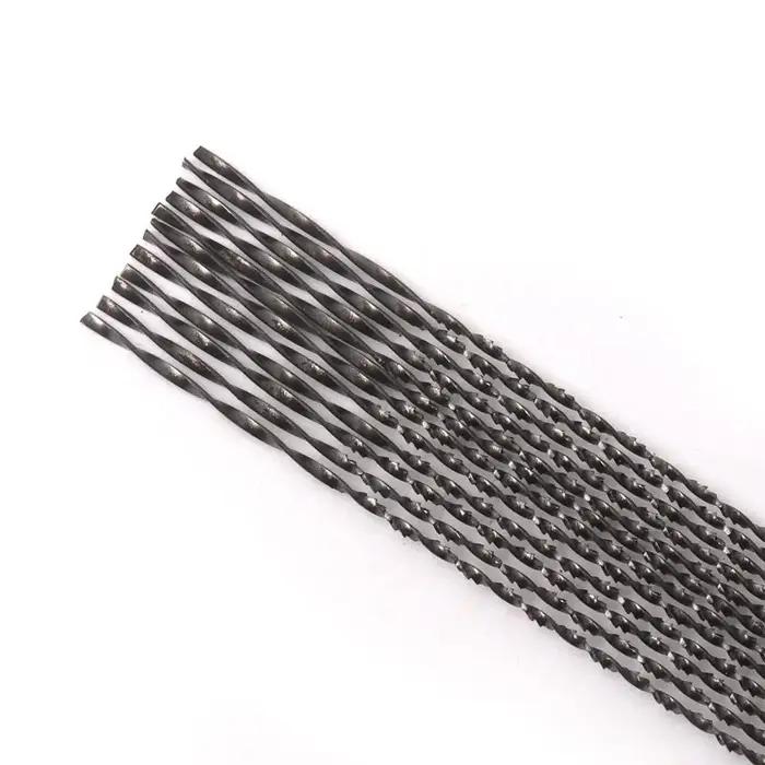10 pièces 130 mm 2 # /3 # /7 # /8 # Lames de scie à chantourner dents en spirale lames de scie à b