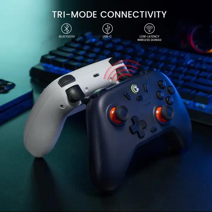 Manette de jeu sans fil GameSir Nova Lite pour Switch, Android, iOS, PC et jeux Steam, joystick à ef