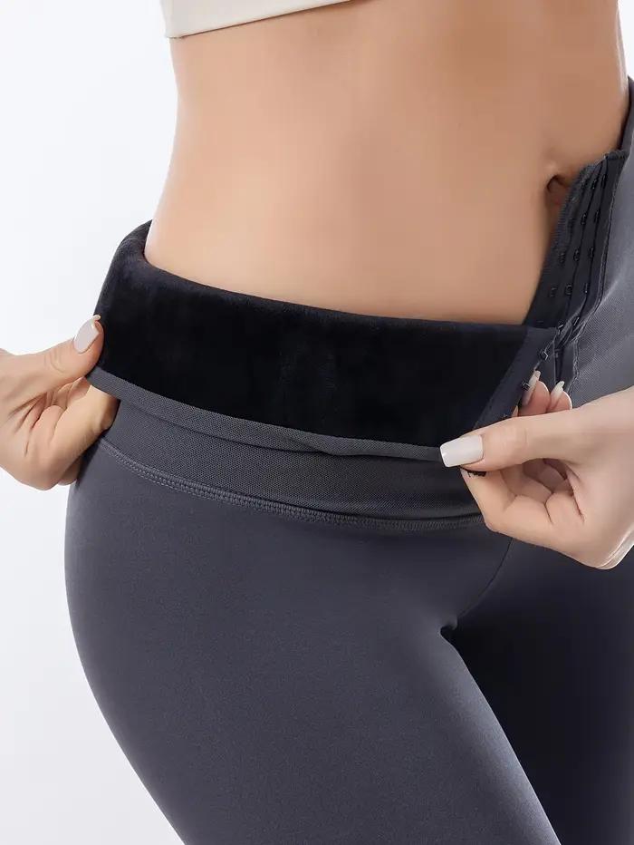 Leggings de taille à ceinture croisée en velours pour femmes portant automne et hiver taille haute v