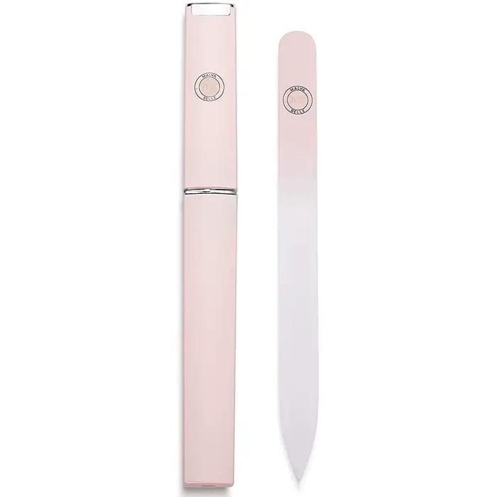 Meilleure lime à ongles en verre cristal longue durée Double face verre trempé Salon professionnel m