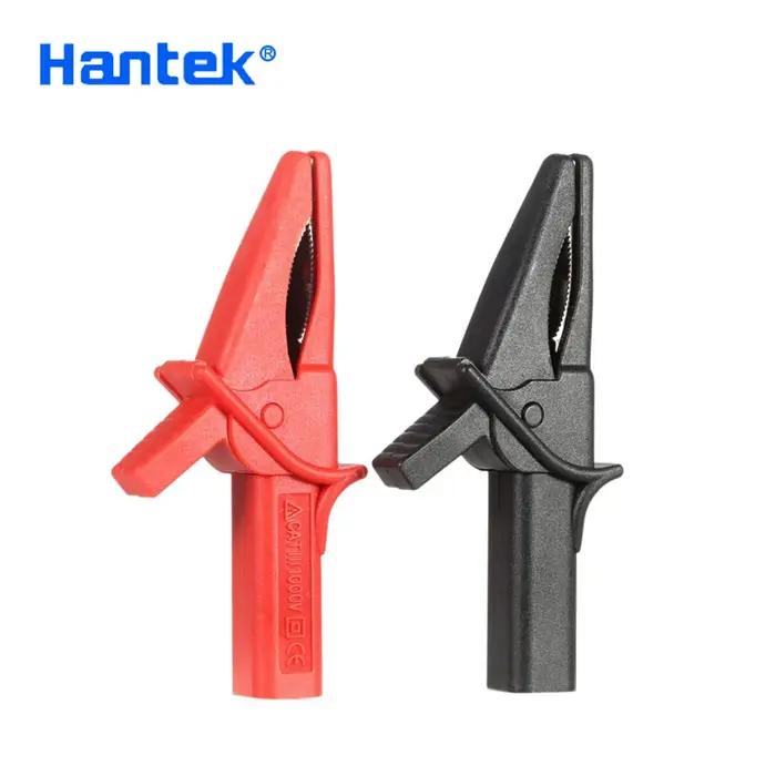 Hantek-Pince crocodile électrique DolDave HT18A, 4mm, pour oscilloscope numérique USB, accessoires d