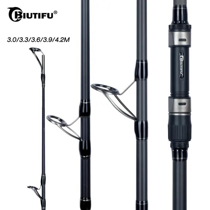 BIUTIFU BIGFISH-Canne à Pêche à la Carpe en Carbone T800, Lancer Artériel, Surfcasting, Dur, Voyage,
