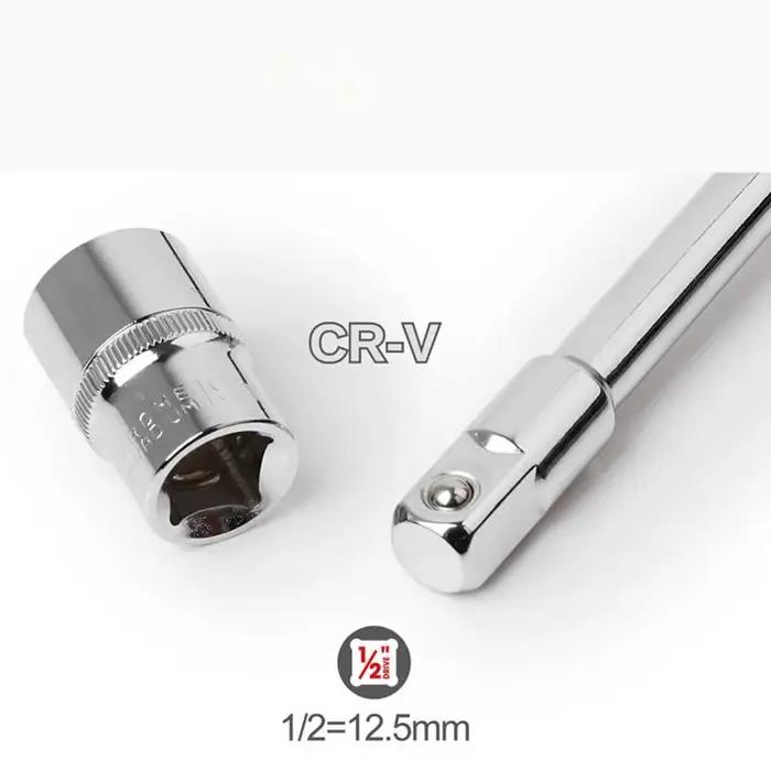 Clé à douille courte hexagonale 1/2, 8MM 9MM 10MM 11 12 13 14 15 16 17 18 19 20 21 22 23 24, manchon