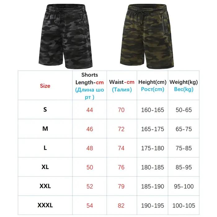 CamSolomon-Short de sport en maille à séchage rapide pour homme, pantalon respirant avec poche zippé