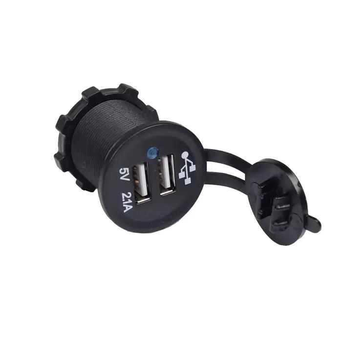 Caméra de moto téléphone portable USB chargeur rapide avec relais pour Kawasaki Ninja 400 650 Versys