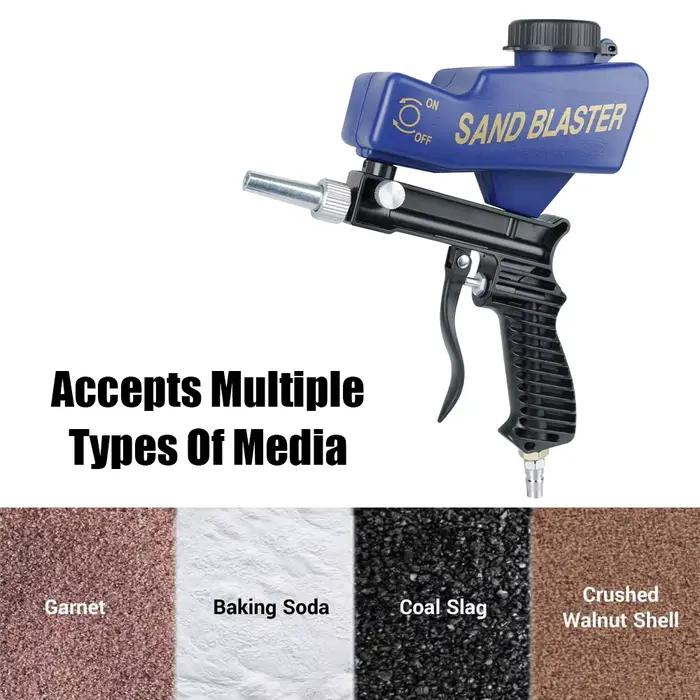 Dispositif de sablage de rouille pistolet de sablage par gravité ensemble de sablage pneumatique Mac
