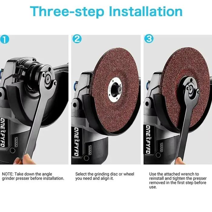 Makita – meuleuse d'angle à percussion sans fil 18V, 125mm, outils électriques de bricolage, Machine