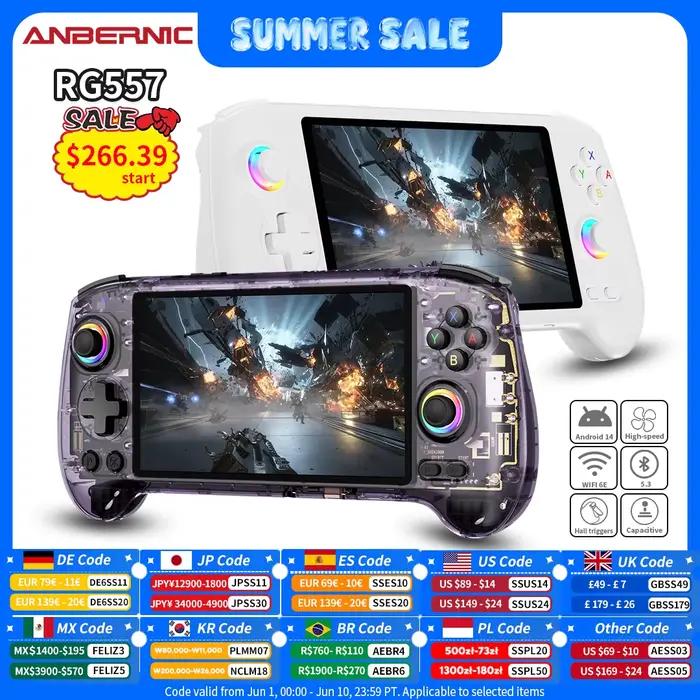 ANBERNIC – Console de jeu portable RG557
