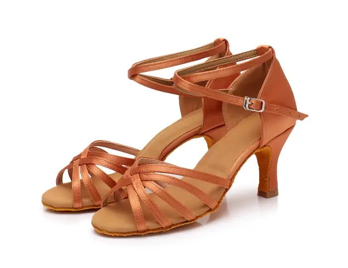 Femme chaussures de danse latine dames filles salle de bal chaussures de danse professionnelle Sneak
