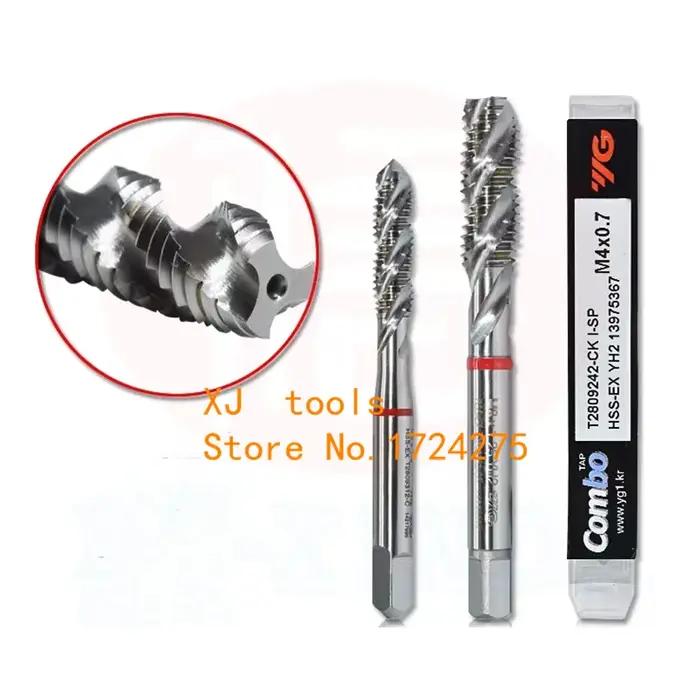 Taraud spirale combiné HSS-EX YG-1 T2809, M3 M4 M5 M6 M8 M10 M12 M16 M18 M20 M27 M30, traitement pou