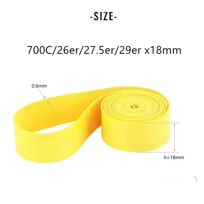 Bandes de jante en PVC premium pour VTT vélo de route protection pneu pliable sécurité voyage vélo urbain occasionnels sorties extérieures