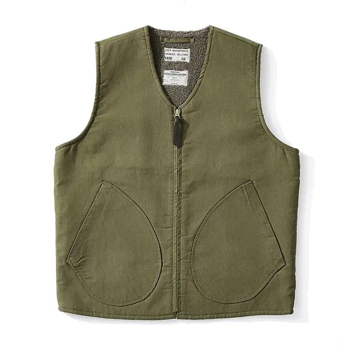 Gilet en laine épaissie doublé de sourire pour hommes et femmes, col en V, glaçure, extérieur, entra
