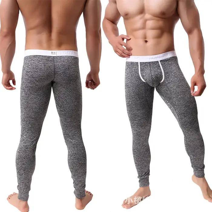 Pantalons thermiques pour homme sous-vêtements bas collants vêtements thermiques de nuit caleçons pour hiver activités de plein air occasions spéciales
