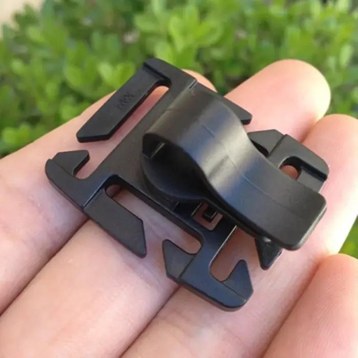 Clip de Tube à boire rotatif Molle, 2 pièces, vessie d'hydratation, piège à Tube de paille, Clip de