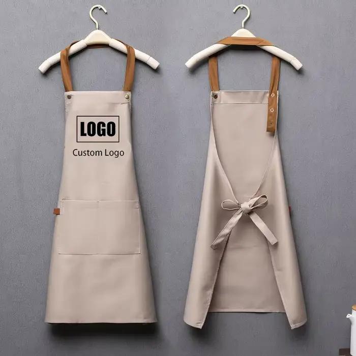Vêtements de cuisine imperméables avec Logo imprimé brodé personnalisé, vêtements de cuisson pour Ch