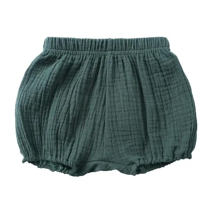 Bloomers d'été de couleur unie pour bébés 0-4T, Shorts en coton pour enfants en bas âge, slips pour