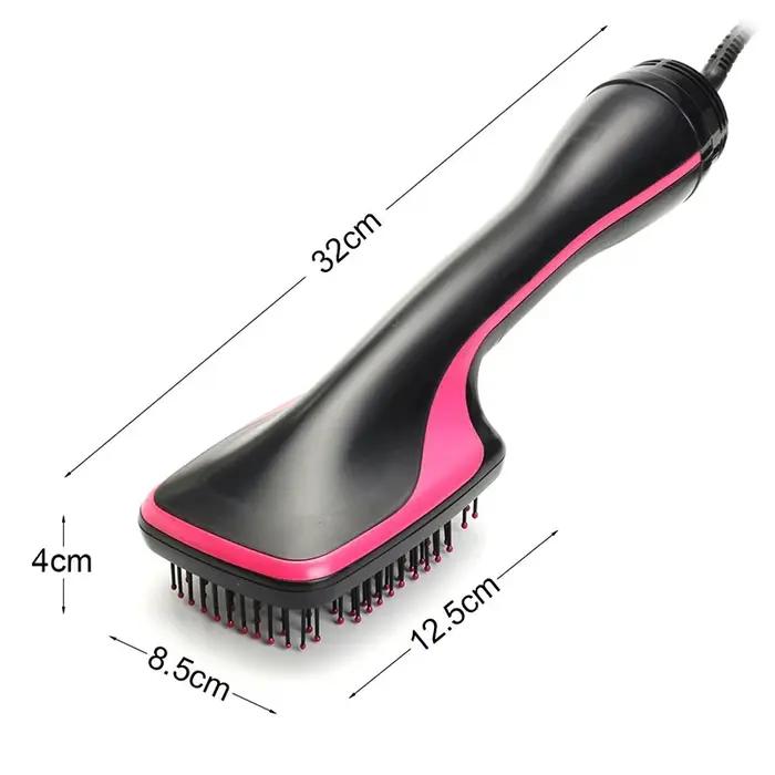 Sèche-cheveux brosse à Air chaud Styler et volumateur lisseur de cheveux bigoudi peigne rouleau une