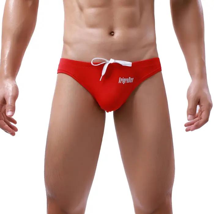 Sexy maillot de bain bikini hommes slip de bain maillot de bain maillot de bain Sunga plage surf vêt