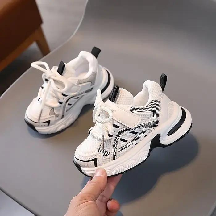 Nouveaux enfants baskets pour filles école casual chaussures de sport pour garçon printemps automne