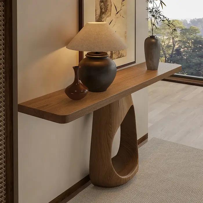 Table Console classique américaine Design Unique milieu du siècle Cool Table Console porche entrée R