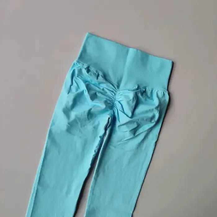 Leggings de Fitness taille haute sans couture pour femmes, Push-Up, pantalons de course, de Yoga, de
