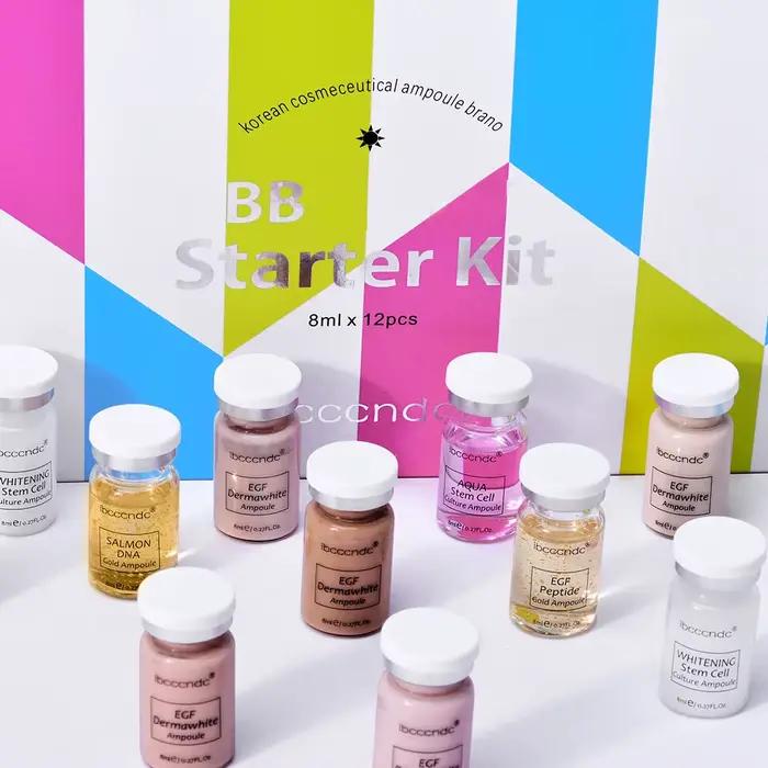 Stayve BB crème originale coréenne, Kit de démarrage lumineux pour débutant, Niacinamide/peptide, so