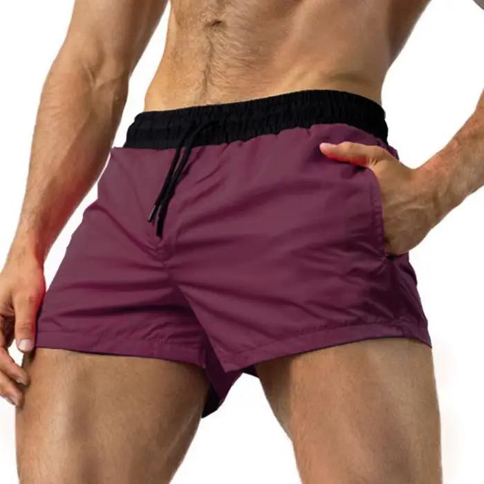 Nouveau Short de course hommes maillots de bain hommes maillot de bain 2021 maillot de bain court sé