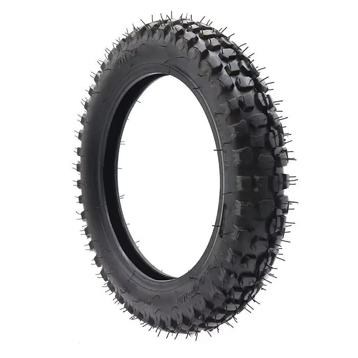 Pneu et chambre à air de haute qualité 3.00-12 pouces, pneu de 12 pouces pour moto tout-terrain, motocross, moto