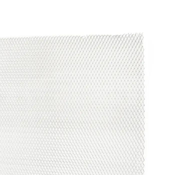 120 cm x 40 cm aluminium voiture de course camion pare-chocs Grille gril maille filet évent noir arg