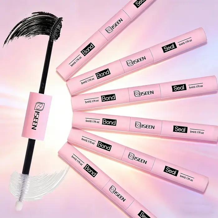 Colle pour Cils en Grappes, Adhésif et Scellant pour Extensions de Cils 10ml, Tenue Forte et Impermé
