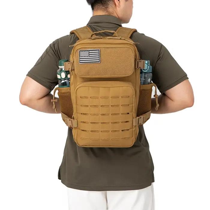 25L sac à dos tactique sac extérieur pour Fitness MOLLE sac à dos GYM pour femmes/hommes EDC randonn