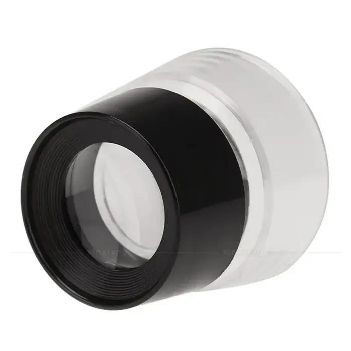 Loupe optique haute définition cylindrique 10X 30Mm, pour la lecture de livres, bijoux, Textile d'id