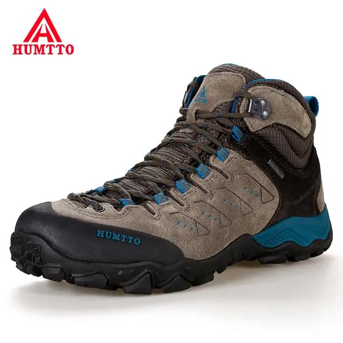 Chaussures randonnée imperméables hommes femmes cuir hiver escalade Trekking bottes sport 2021