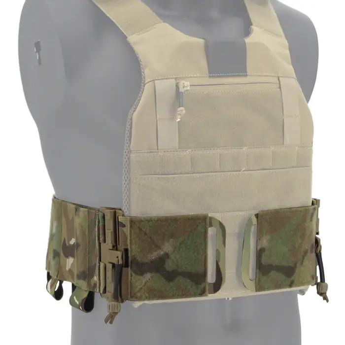 VULPO tactique FCSK gilet dégagement rapide plaque de couverture transporteur élastique Cummerbund t