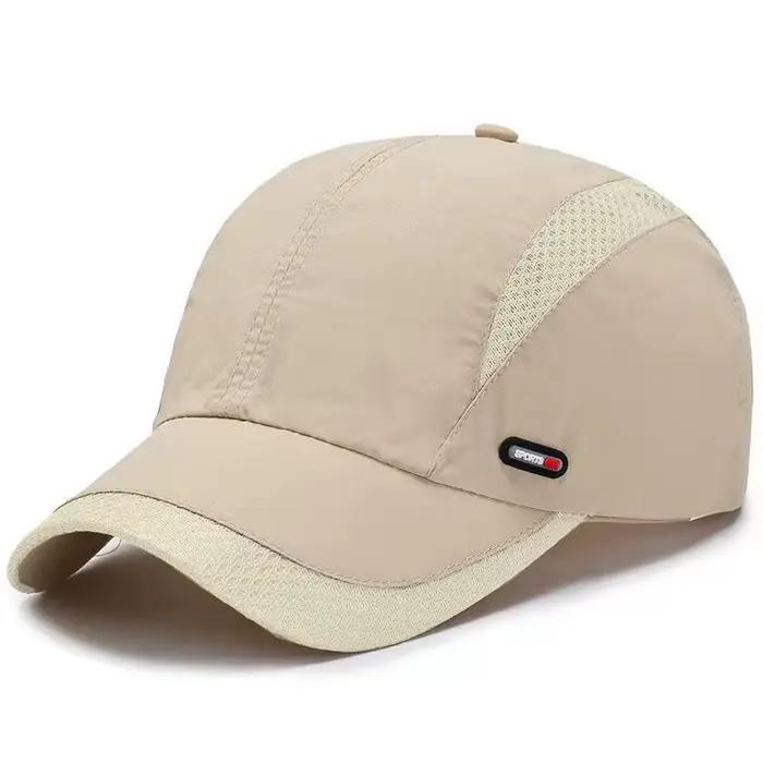 Casquette de baseball à séchage rapide – Chapeau de soleil réglable et évacuant l'humidité pour les