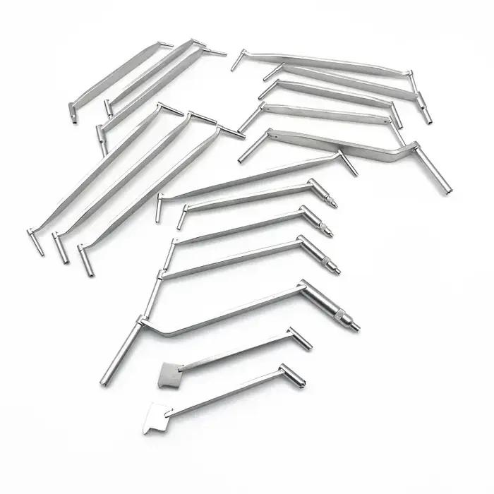 Forets pour instruments orthopédiques, manchon de guidage universel en acier inoxydable, manchon de