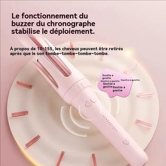 Fer à friser les cheveux 32mm bigoudi baguette professionnelle pinces bouclées en céramique électrique Salon outil de co
