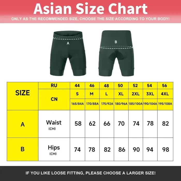 Santic short de cyclisme homme 4D rembourré short de vélo vtt short d'équitation vêtements de vélo a