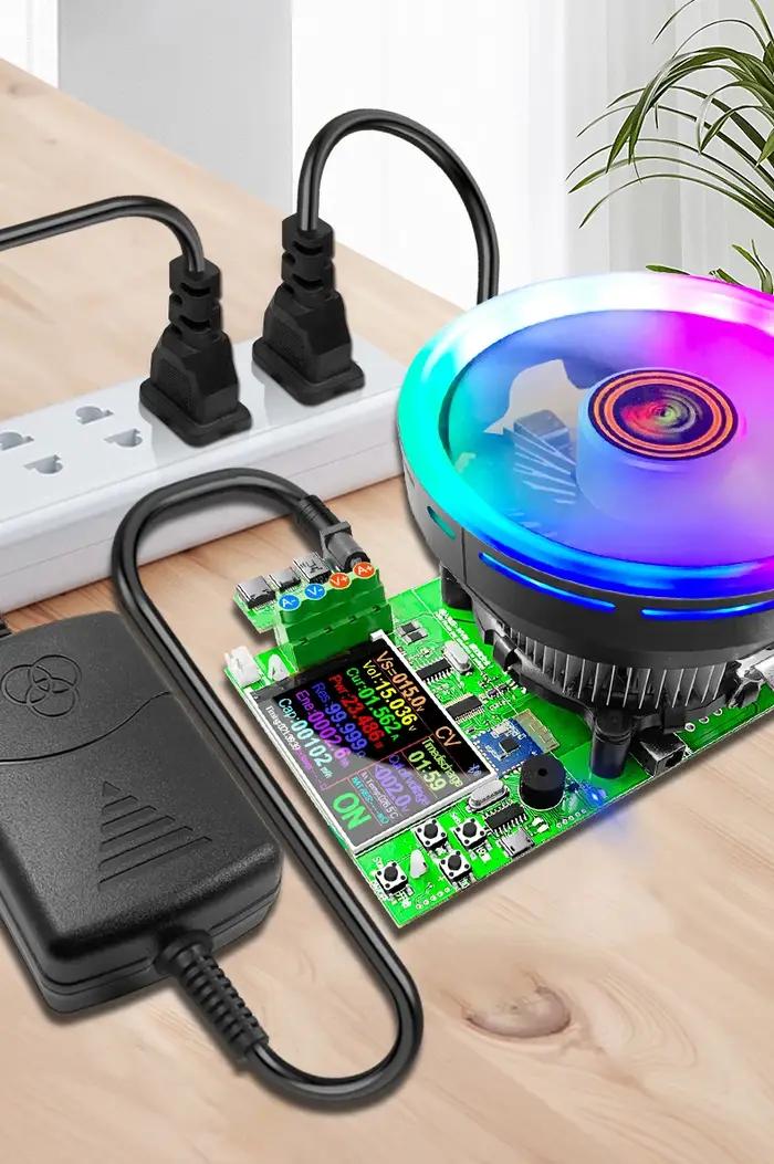 DL24/P 150W/180W 2.4 "DC USB testeur de Charge électronique 18650 moniteur de capacité de batterie d