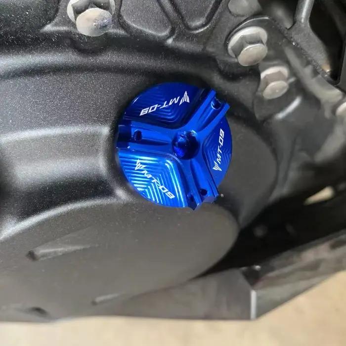 Bouchon d'huile moteur, boulon de remplissage d'huile, accessoires de protection, pour Yamaha MT09 m