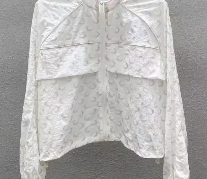 Veste réfléchissante à imprimé lune pour femme, manches longues, protection solaire, style coréen, d