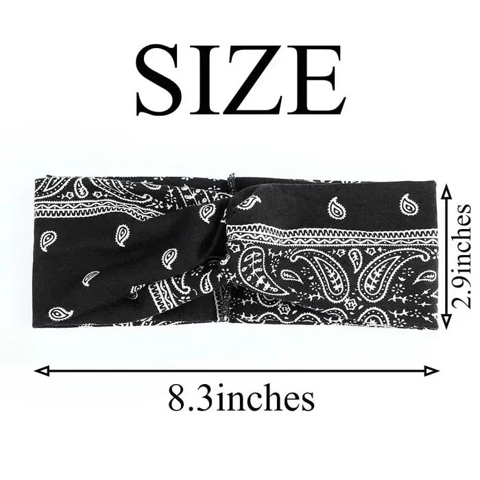 1pc bandeau pour femmes extensible large bandeau noué bandeau pour Yoga course sport bandeau femmes