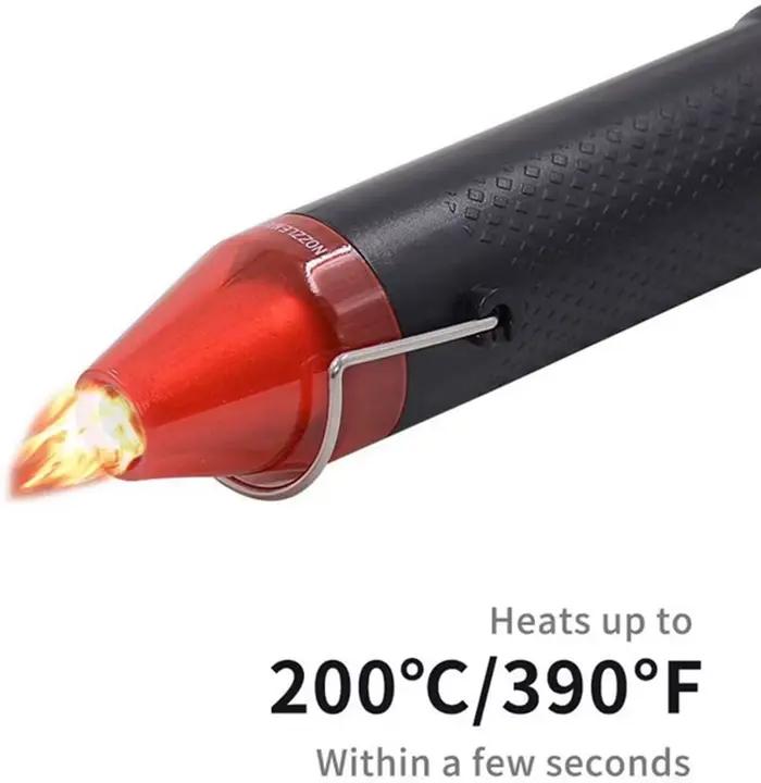 Pistolet thermique électrique portatif 300W pour artisanat bricolage gaufrage et embossage occasionnel et professionnel