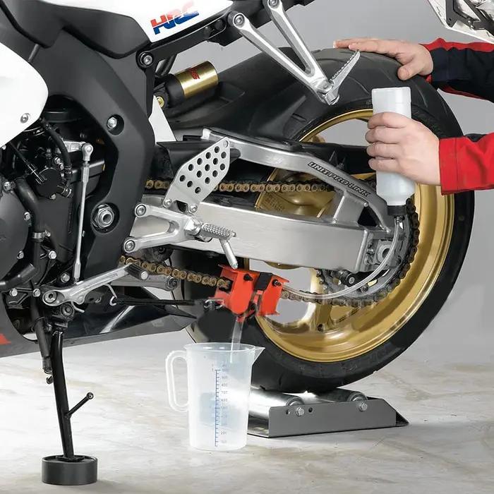 Nettoyeur de chaîne de moto, Kit de cyclisme Portable, ensemble de brosses à récurer de vélo, outil