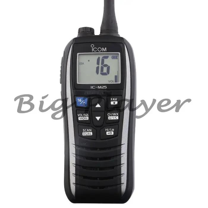 Pour Icom IC-M25 IPX7 talkie-walkie étanche professionnel FM maritime talkie-walkie Marine VHF