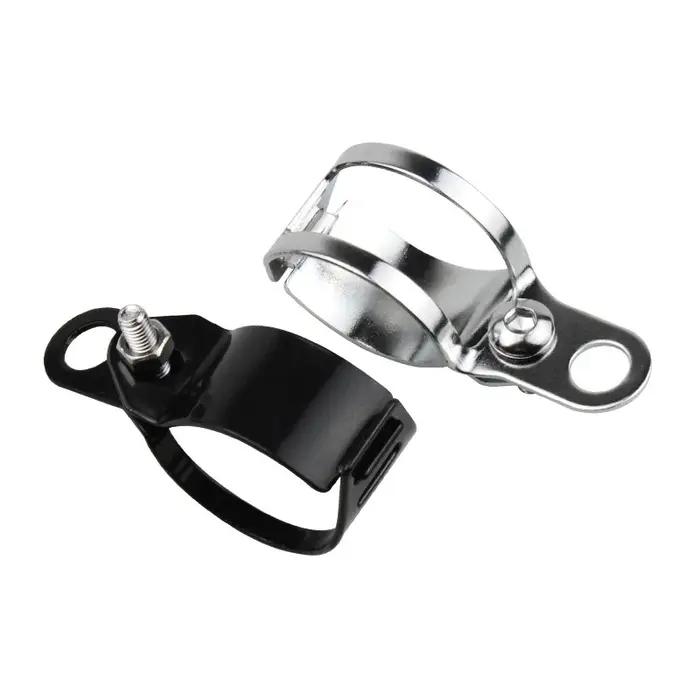 Support universel pour clignotants de moto, 2 pièces, supports de fixation en métal pour fourche ava